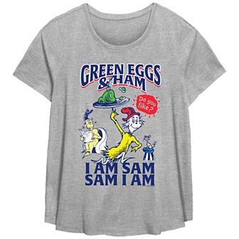 Plus Size Dr. Seuss Green Eggs And Ham Do You Like Them? Graphic Tee