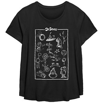Plus Size Dr. Seuss Collection Graphic Tee