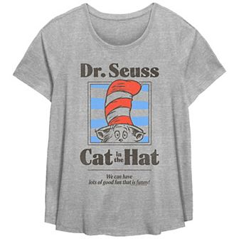 Plus Size Dr. Seuss The Cat In The Hat That Is Funny Graphic Tee