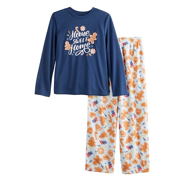 Kids 4-20 Jammies For Your Families® Cookie Top & Bottoms Pajama Set - Cookie Print (8)