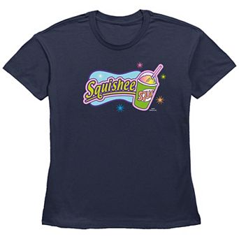 Women's The Simpsons Squishee Logo Basic Fit Graphic Tee