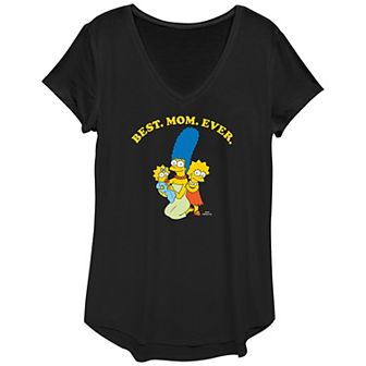 Women's The Simpsons Marge Best Mom Ever Graphic Tee