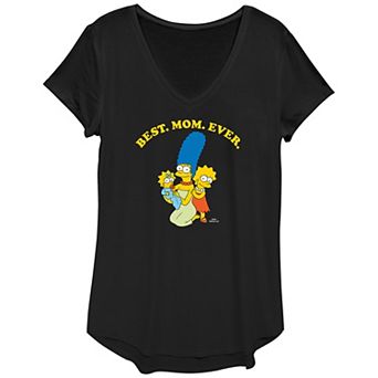 Women's The Simpsons Marge Best Mom Ever Graphic Tee