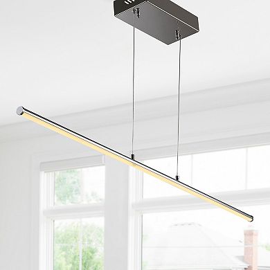 Conley Dimmable Adjustable Integrated Led Metal Linear Pendant