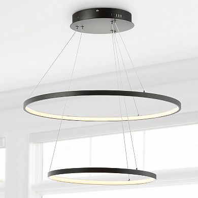 Brice Modern Contemporary Iron Integrated Led Pendant