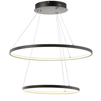 Brice Modern Contemporary Iron Integrated Led Pendant