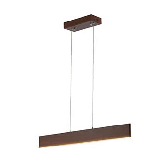 Draper Dimmable Adjustable Integrated Led Metal Linear Pendant