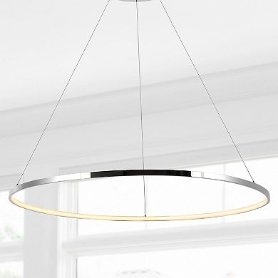 Brice Modern Contemporary Iron Integrated Led Pendant
