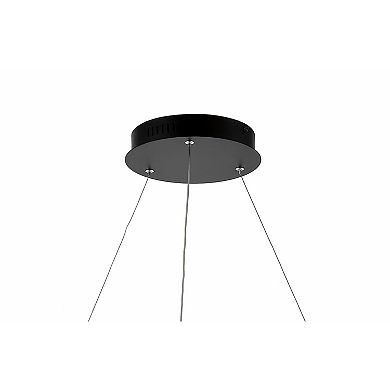 Brice Modern Contemporary Iron Integrated Led Pendant
