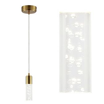 Bolha Bubble Acryliciron Modern Minimalist Integrated Led Pendant