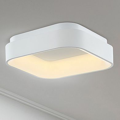 Rafael Integrated Led Metal Flush Mount Ceiling Light