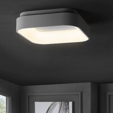 Rafael Integrated Led Metal Flush Mount Ceiling Light