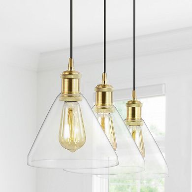 Kiawah Island Metal/glass Contemporary Modern Led Pendant