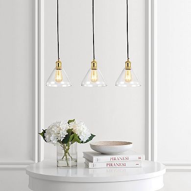 Kiawah Island Metal/glass Contemporary Modern Led Pendant