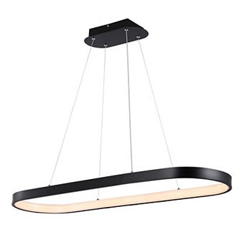 Brice Modern Contemporary Iron Integrated Led Pendant