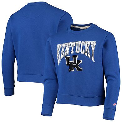 Youth League Collegiate Wear Royal Kentucky Wildcats Essential Pullover Sweatshirt