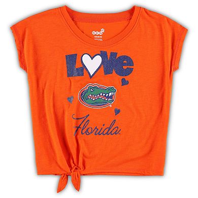 Preschool & Toddler Orange/Royal Florida Gators Forever Love T-Shirt & Leggings Set