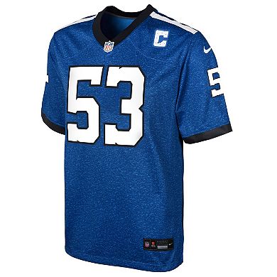 Youth Nike Shaquille Leonard Blue Indianapolis Colts Game Jersey