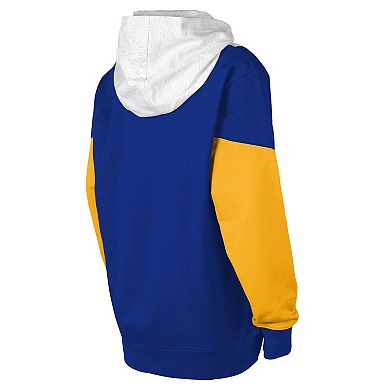 Youth Ash/Blue St. Louis Blues Champion League Fleece Pullover Hoodie
