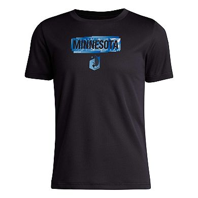 Youth adidas Black Minnesota United FC Local Pop T-Shirt