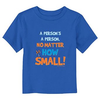 Baby & Toddler Boy Dr. Seuss A Person's A Person, No Matter How Small Graphic Tee