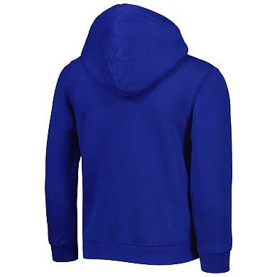 Preschool Royal/Heather Gray Philadelphia 76ers Double Up Pullover Hoodie & Pants Set