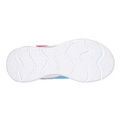 Skechers Lights Wavy Beams Ombre Express Girls' Sneakers
