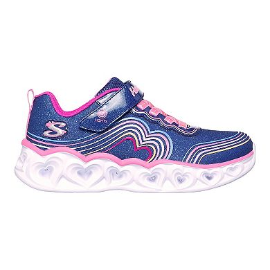 Skechers Heart Lights Retro Hearts Girls' Sneakers