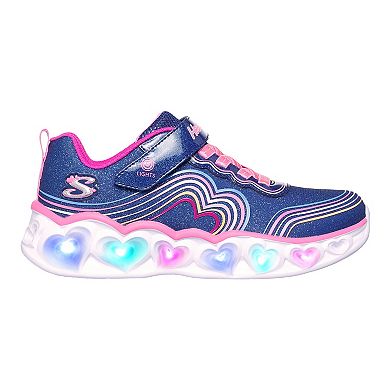 Skechers Heart Lights Retro Hearts Girls' Sneakers