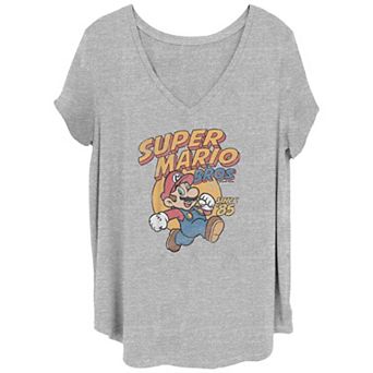 Juniors' Plus Size Super Mario Bros Since '85 Graphic Tee