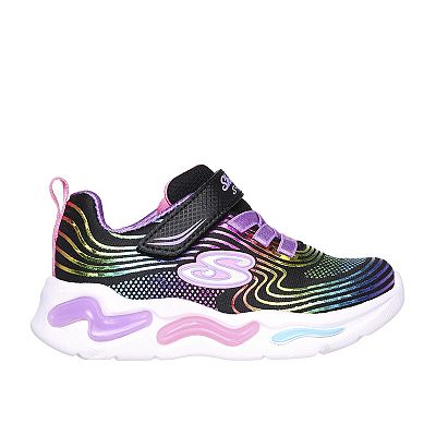 Skechers S Lights Wavy Beams Toddler Girls Shoes