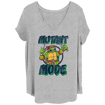 Juniors' Plus Size Teenage Mutant Ninja Turtles Mutant Mode Graphic Tee