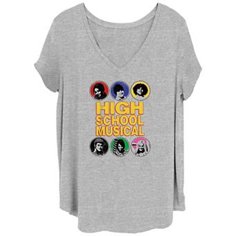 Disney's High School Musical Circles Juniors' Plus Graphic Tee