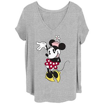 Disney's Minnie Mouse Wave Juniors' Plus Graphic Tee