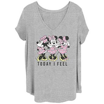 Disney's Minnie Mouse Feels Juniors' Plus Graphic Tee