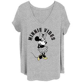 Disney's Minnie Mouse Vibes Juniors' Plus Graphic Tee