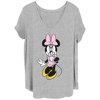 Disney's Minnie Giggle Juniors' Plus Graphic Tee