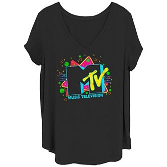 Juniors' Plus Size Laser Tag Party Graphic Tee