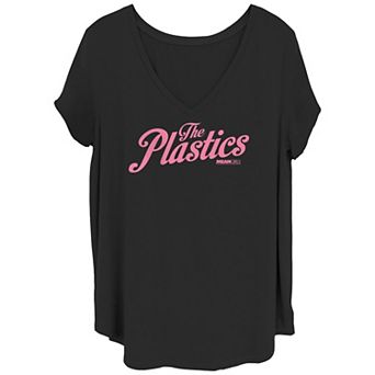 Juniors' Plus Size The Plastics Graphic Tee