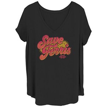 Juniors' Plus Size Save F Graphic Tee