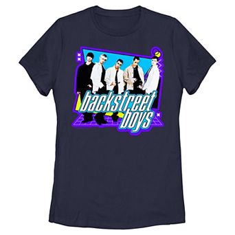 Juniors' Backstreet Boys 90's Style Graphic Tee