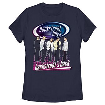 Juniors' Backstreet Boys Backstreet's Back Graphic Tee