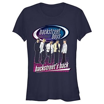 Juniors' Backstreet Boys Backstreet's Back Graphic Tee