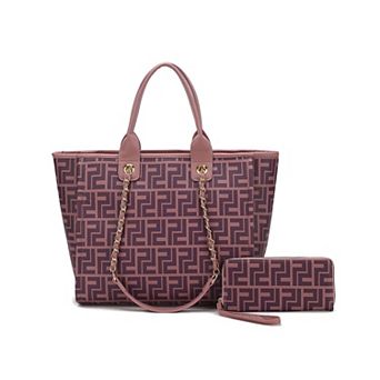 MKF Collection Marlene Women’s Tote Bag With Wallet By Mia K