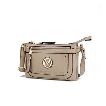 MKF Collection Elaina Women's Multi Pocket Crossbody by Mia K