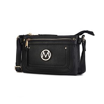 MKF Collection Elaina Women's Multi Pocket Crossbody by Mia K