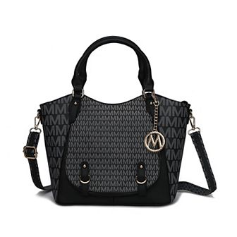 Mkf Collection Talula Signature Printed Women’s Satchel Bag By Mia K