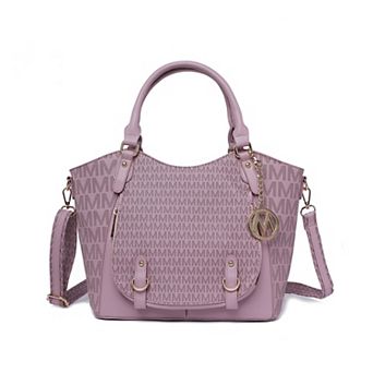 Mkf Collection Talula Signature Printed Women’s Satchel Bag By Mia K