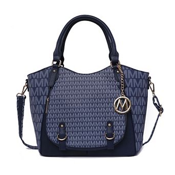 Mkf Collection Talula Signature Printed Women’s Satchel Bag By Mia K
