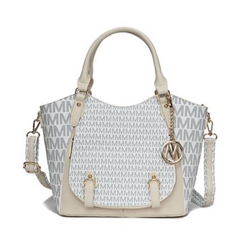 Mkf Collection Talula Signature Printed Women’s Satchel Bag By Mia K